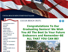 Tablet Screenshot of minutemen-jrotc.com